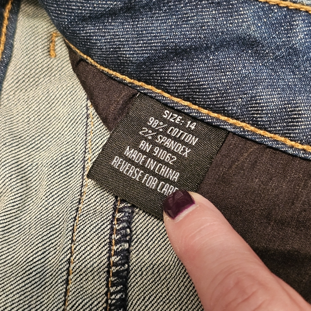 Standards & Practices Distressed Patchwork Straig… - image 7